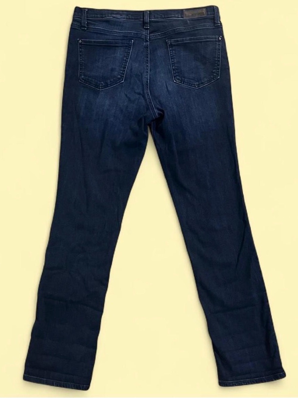 DKNY Dark Indigo Straight Leg Jeans 10x32 - Picture 2 of 8